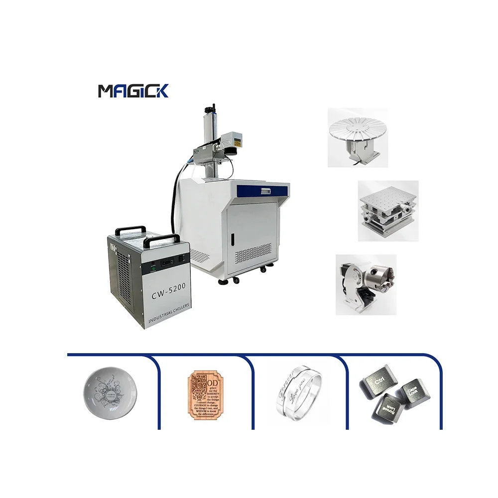 355nm 5W 10W para a máquina uv plástica acrílica da marcação do laser de etc.