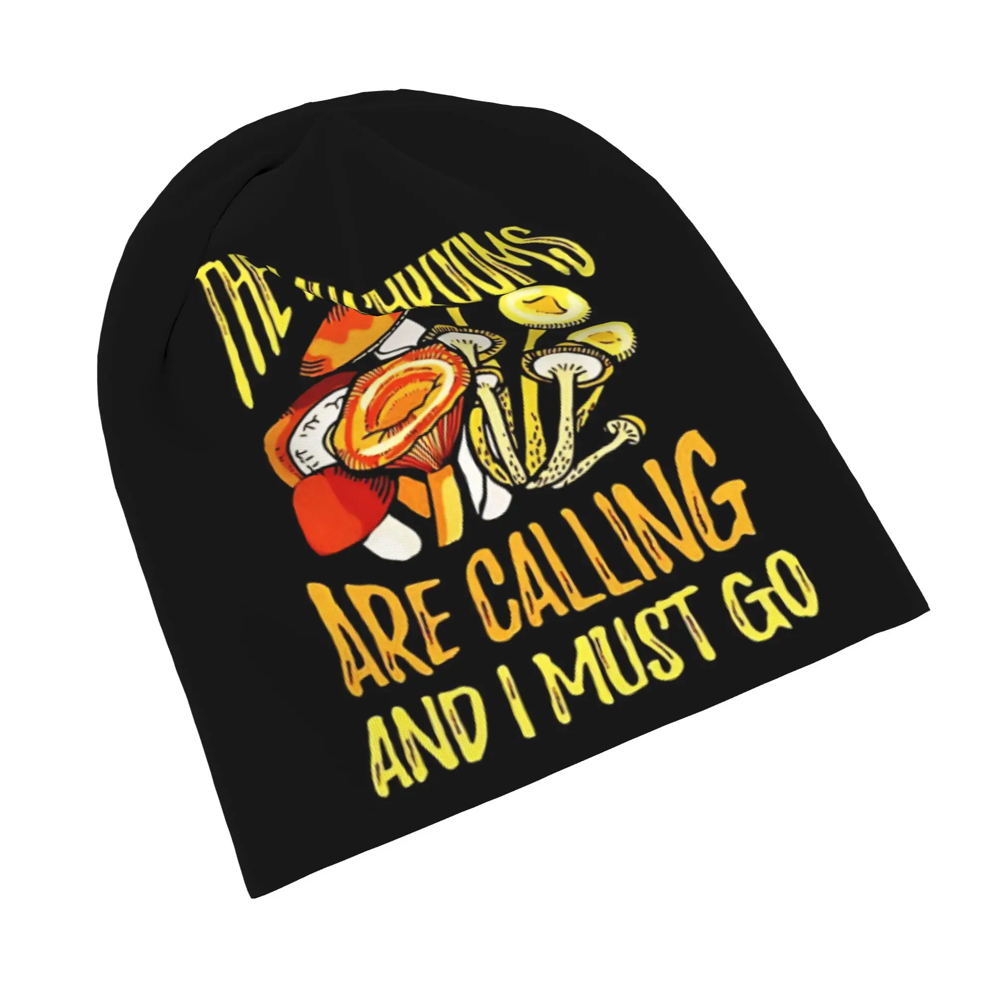 Lightweight Mushrooms Are Calling Slouchy Beanie for Men Women Hiking Skull Cap