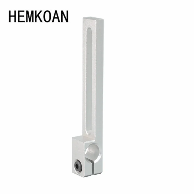 Aluminum alloy sliding guide shaft fixed shaft support bearing seat positioning seat mounting bracket positive hole/side hole