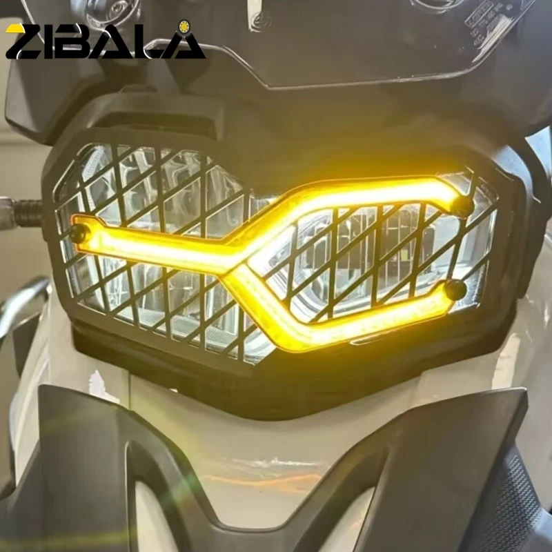 

Headlight Guard 2024 2025 2026 For BMW F900GS Adventure F 900 GSADV F 900 GSA GS900 Motorcycle Head Light Grille Cover Protector