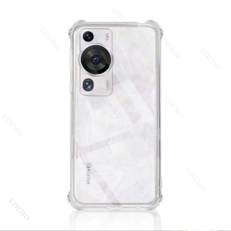 Clear Phone Case for Huawei P60 Pro TPU Transparent Case for Huawei P 60 P60Pro 6.67\