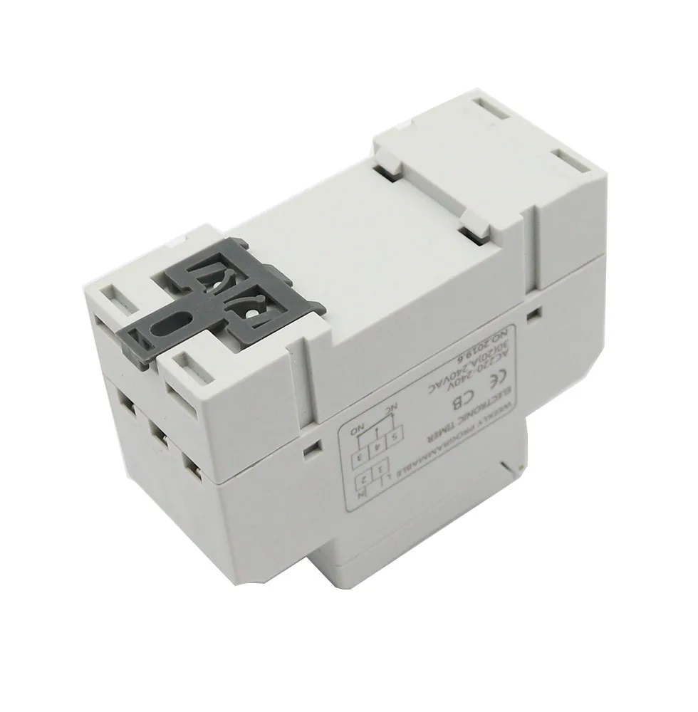 THC15A New type Din Rail 2 wire Weekly 7 Days Programmable Digital TIME SWITCH Relay Timer Control AC 220V 230V 12V 24V 48V 16A