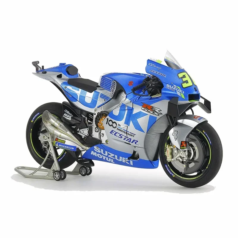 Original y genuino 1/12 motocicleta Suzuki Team ECSTAR GSX-RR '20 montaje Anime figuras de acción de juguete niños niñas niños regalo de Navidad