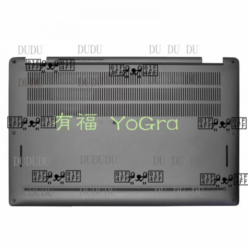 DDD For DELL Latitude 7410 E7410 Bottom Case 0G0888 Silver-Gray