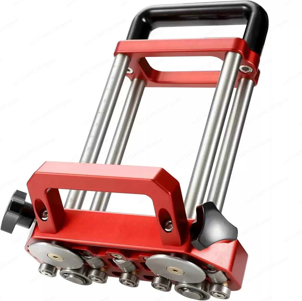 Adjustable dual roller metal curling tool (used for sheet metal processing roof panel forming tool)