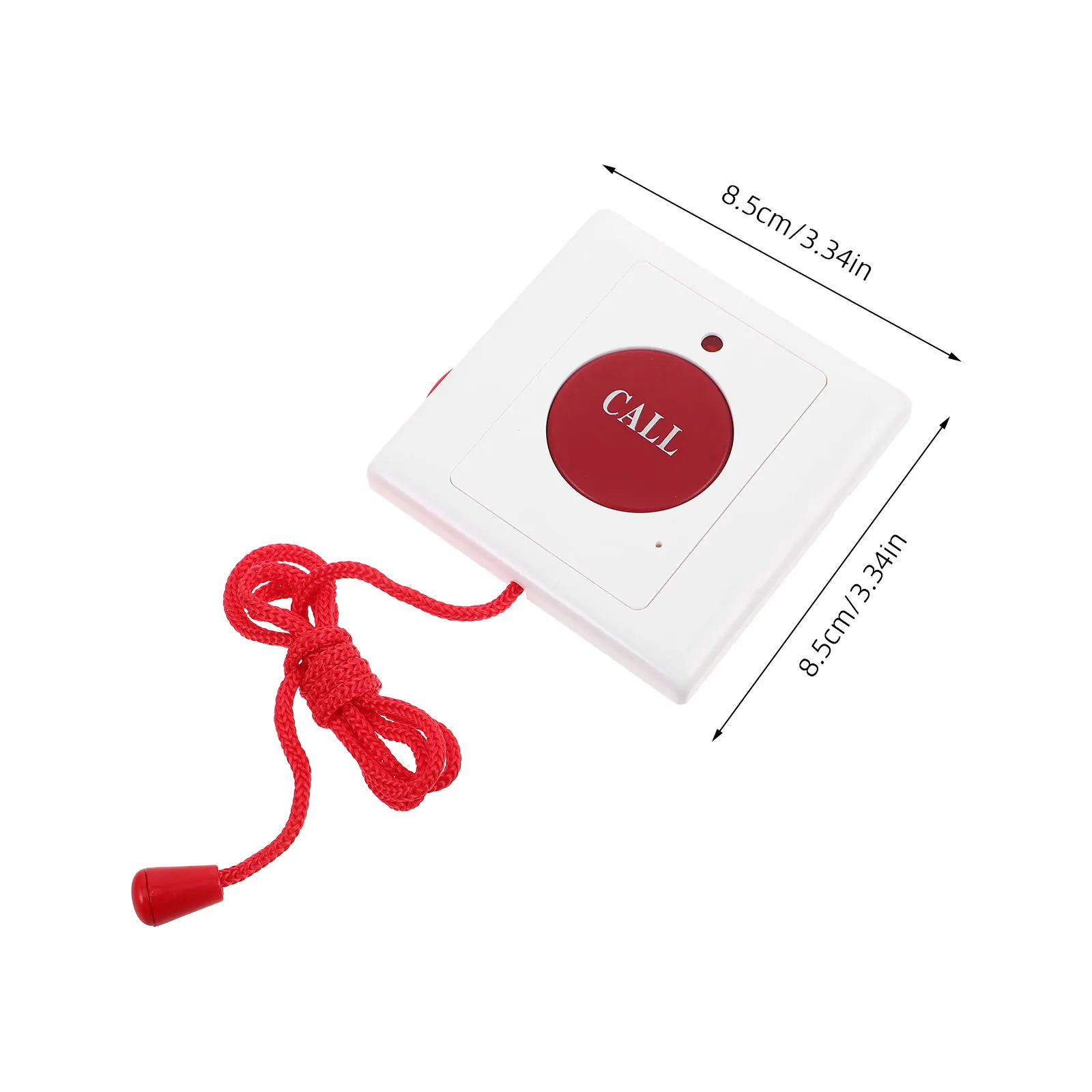 Notrufknopfkabel, Dual-Alarm, ideal für Behinderte, ältere Häuser, Krankenhäuser, Krankenpflege, Bettglocke