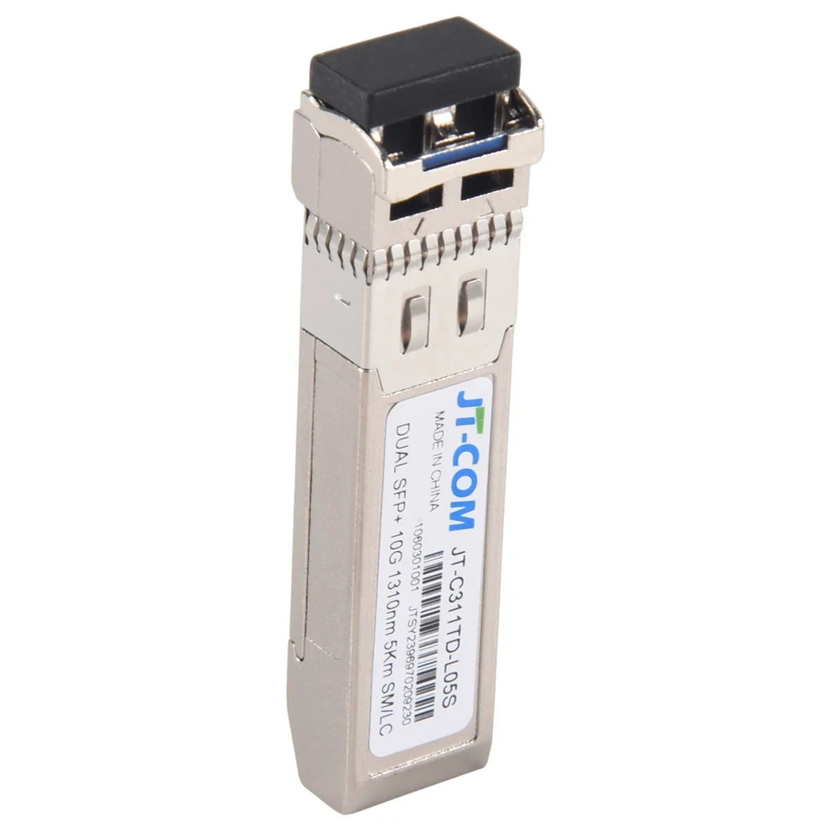 JT-COM 10G SFP+ Duplex LC SFP Module Single Mode 5Km Optical Fiber Module 1310Nm for Mikrotik/Huawei Switch