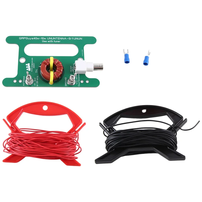Y43A-10W المحمولة 9: 1 Balun SDR-Balun قطع غيار هوائي-SDR طقم كابل طويل سلك طويل هوائي مجلس SDR-تركيبات الاستقبال