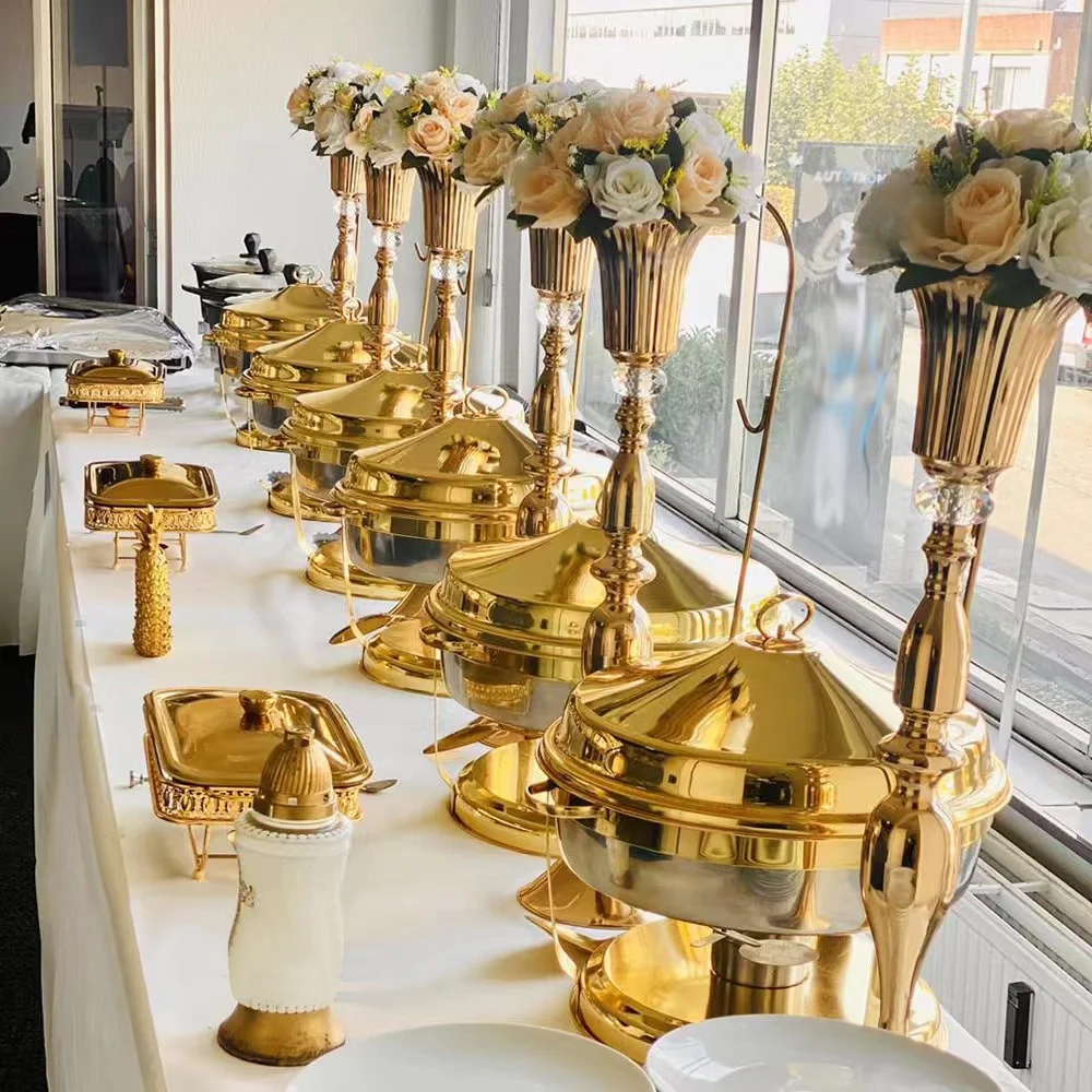 set-di-riscaldatori-per-alimenti-decorativi-di-lusso-a-sospensione-per-buffet-stile-dubai-gold-per-chef-e-hot-pot