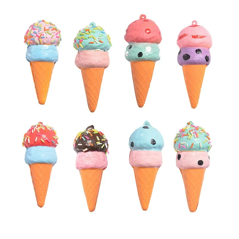 1pcs Simulation Ice Cream Model  Party Supplies Cake Store Dessert Shop Decoration Artificial Fake Ice Cream Toys Food Props