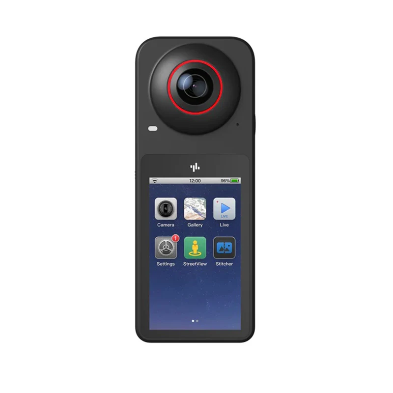 PilotPano 5.7K 360AI Cam-tijdperk RTS Labpano Anti-shake Waterdicht Live fietsen Street View Endurance Motion Panoramic Cam-tijdperk