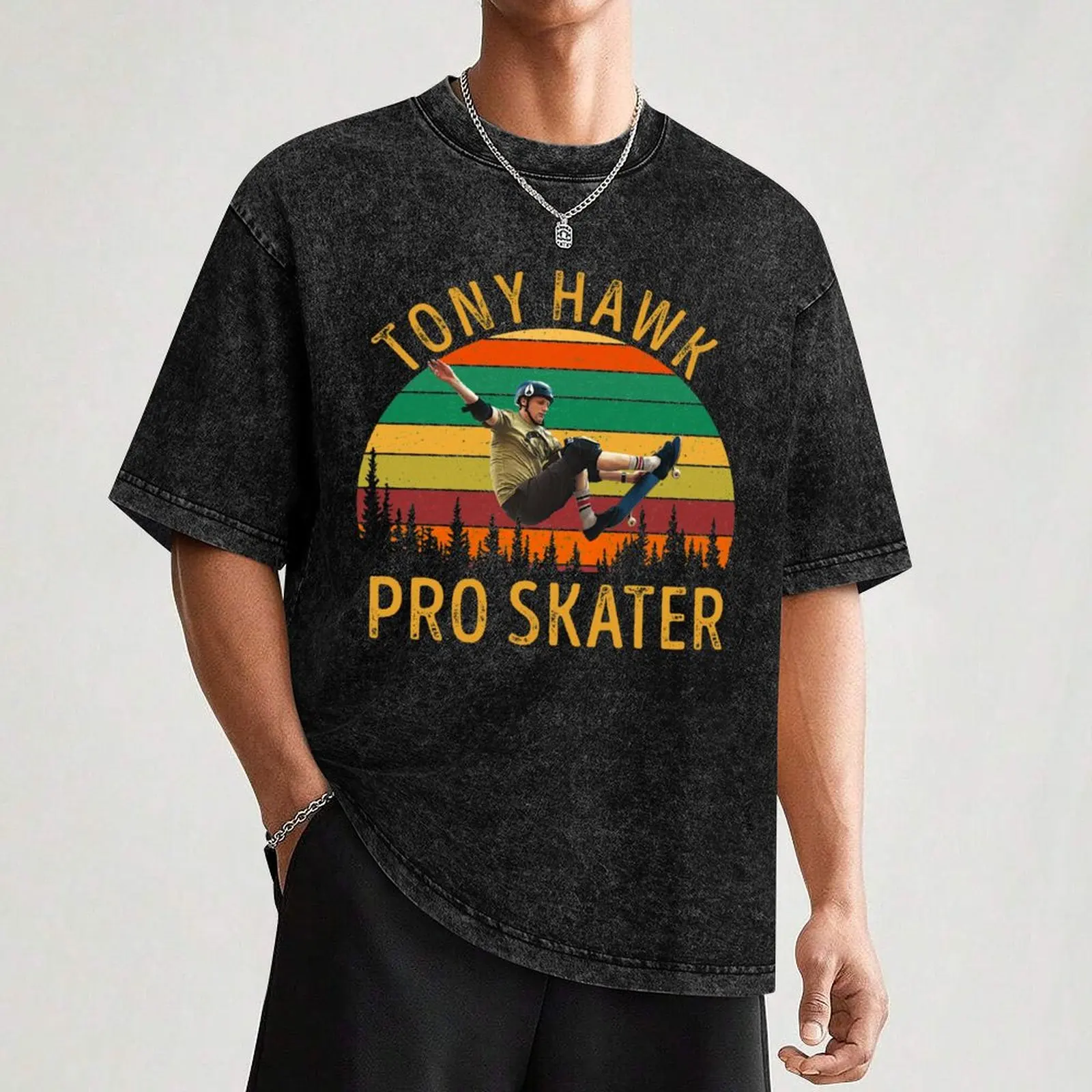 Tony Hawk Pro Skater T-Shirt Sports Basic Short Sleeve T-Shirt - view 3