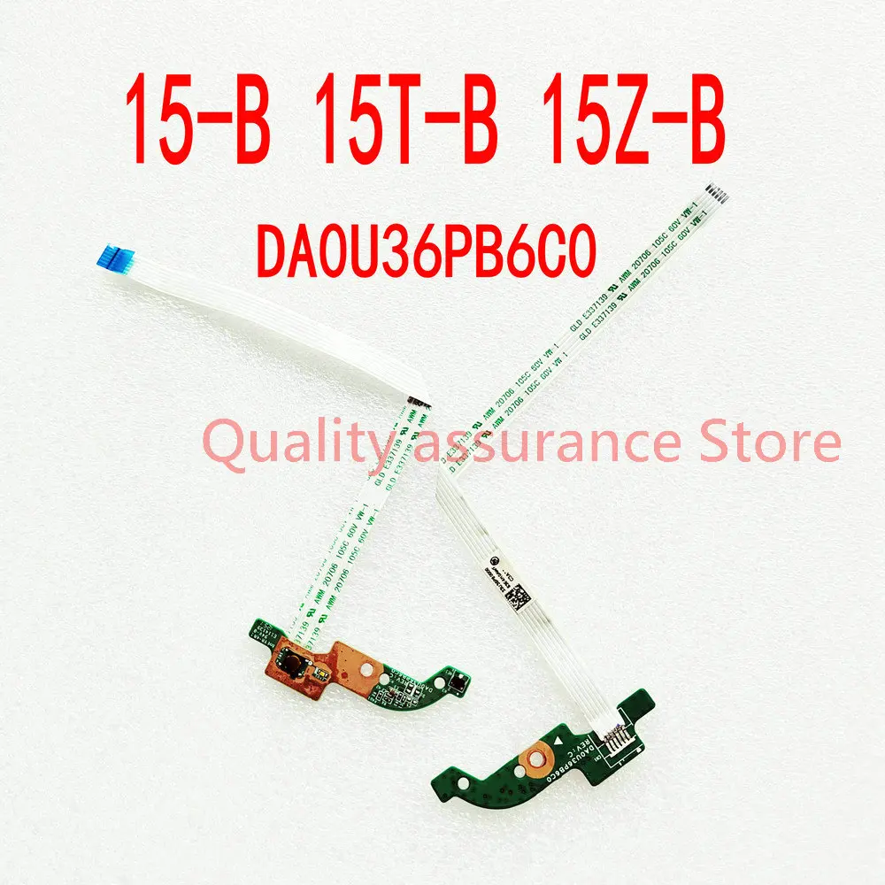 For HP Pavilion 15-B 15T-B 15Z-B 15-B113TU 15-B161EA laptop Power Button Board with Cable DA0U36PB6C0 33U36PB0000