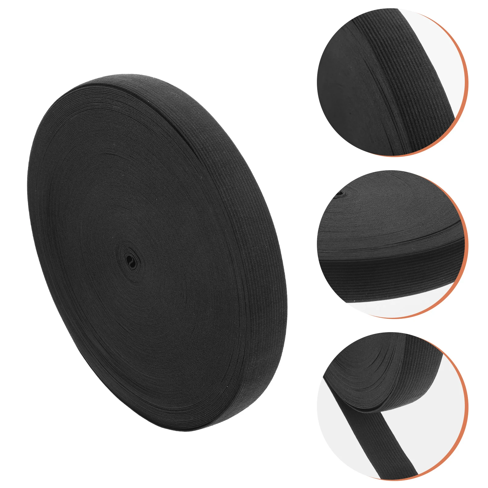 

1 Roll 20Mm Wide Sewing Elastic Band Stretchy Flat For Diy Clothing Accessories Costume Waistband Supplies Ribbon Strap Cord