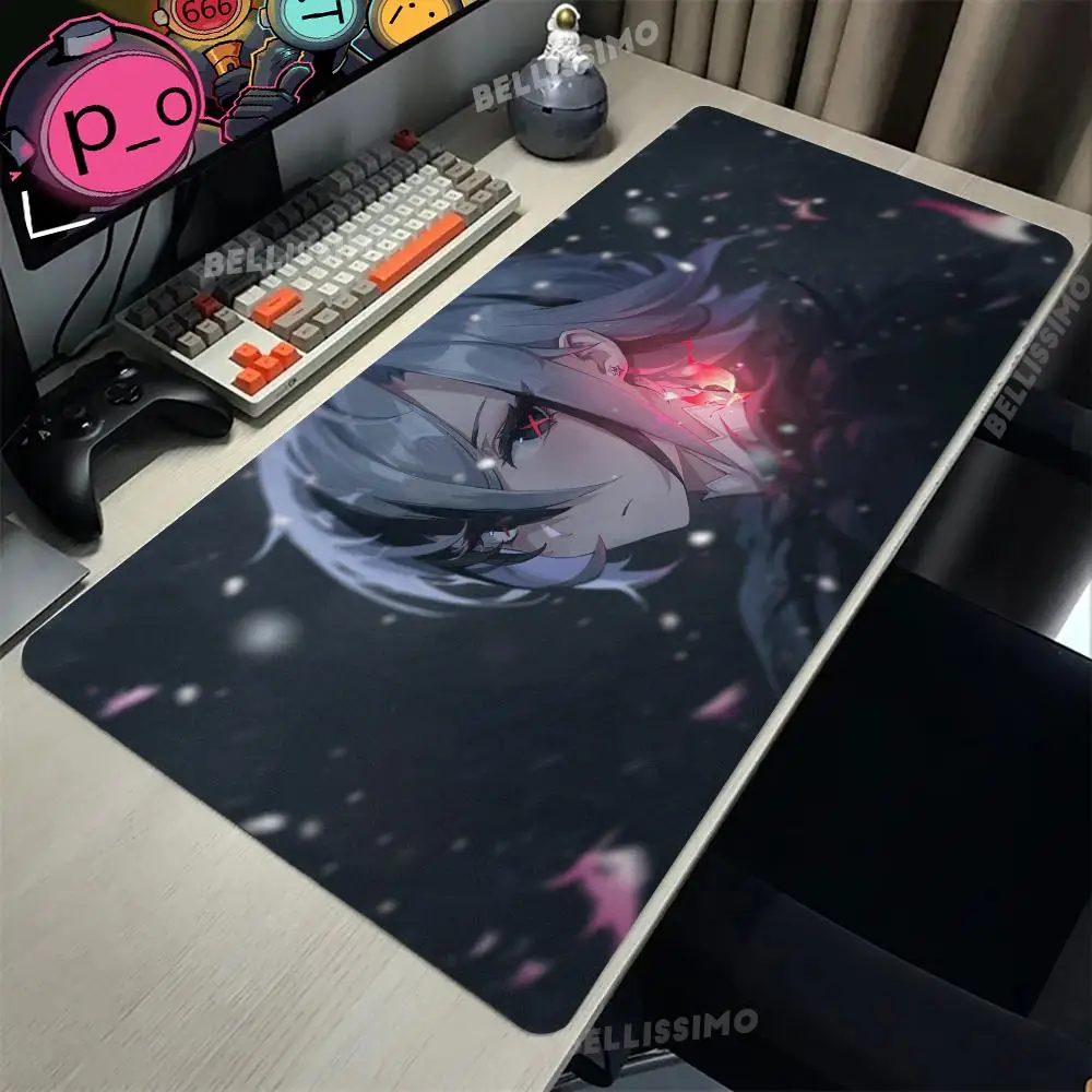 

Mouse Pad Genshin Impact Arlecchino Anime Cartoon Girl Keyboard Rug PC Gaming Accessories Mousepad Laptop Desk Mat