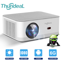 ThundeaL TD92 Pro Full HD Projector Portable Home Theater for 2K 4K 1080P Video Android WIFI Phone TD92Pro Beam Projector Cinema