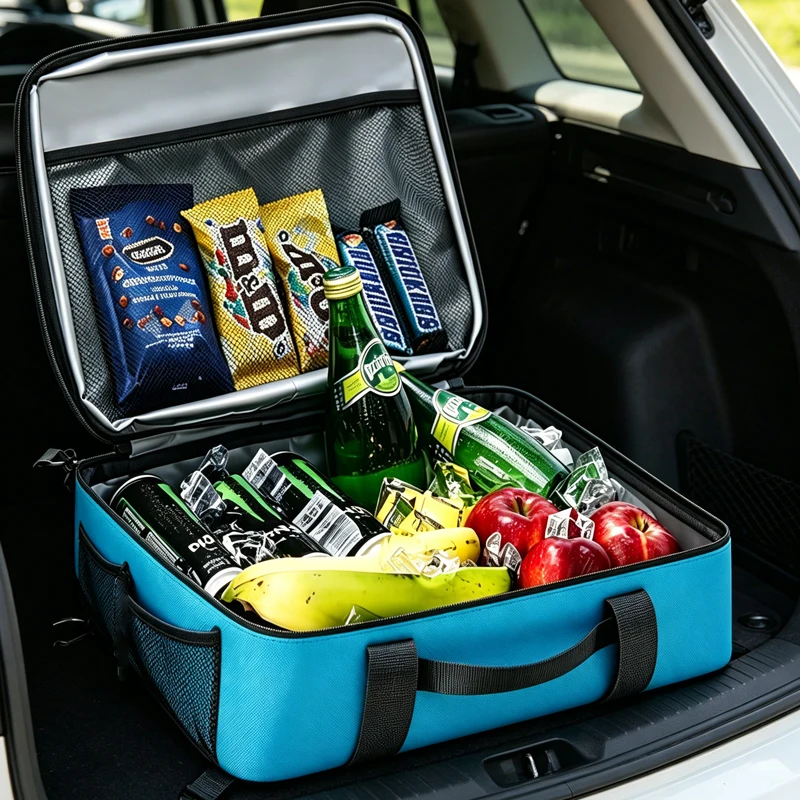 

Insulated Camping Bag Carrier for Hot or Cold Food,Pie Carrier Bag Lunch Tote for Potluck Parties/Picnic/Cookouts