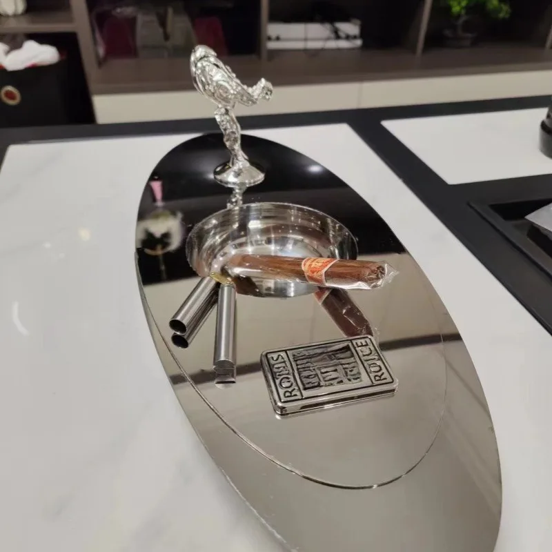 

Ashtray cigar tray home studio soft decoration tea table storage decoration