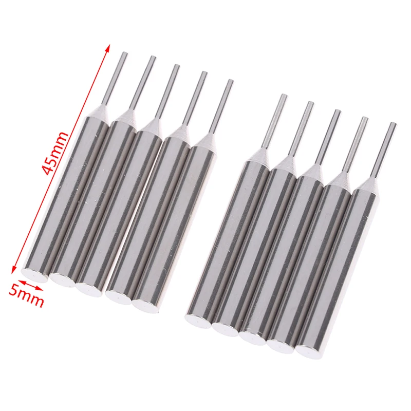 5pcs Dismounting Pin For GOSO Flip Key Fixing Tool Folding Key Vice Remover Split Pin Fixing Disassembly Tool Replacement Pin