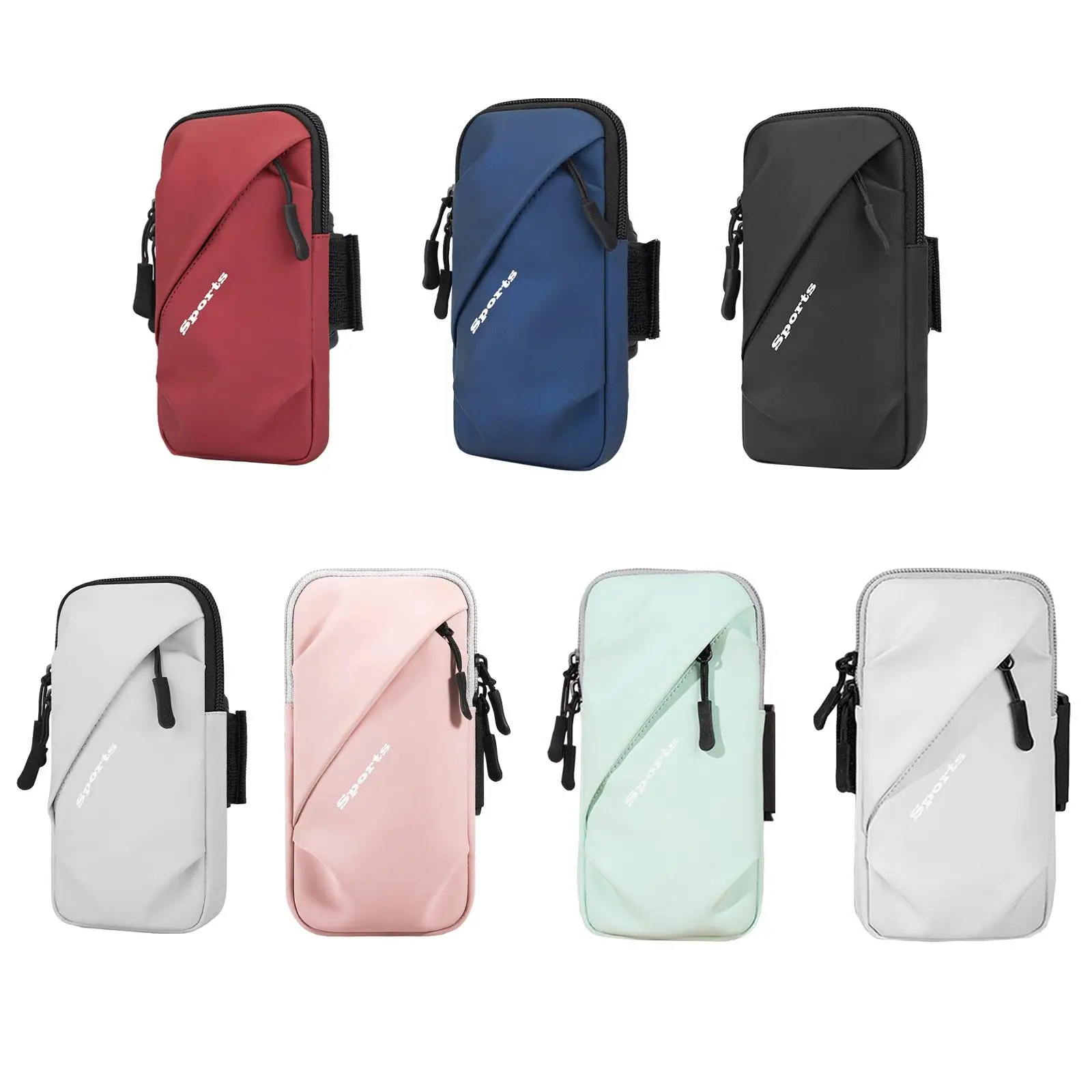 

Phone Armband Bag Sports Arm Bag Cellphone Holder Gym Armbands Bag Phone Wristband for Running Jogging Workout Walking