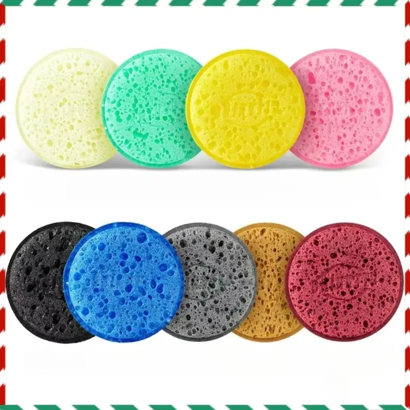 

Multi Purpose Circular Edge Pressing High Foam Sponge for Kitchen Cleaning Seaweed Sponge for Car Washing and Polishing