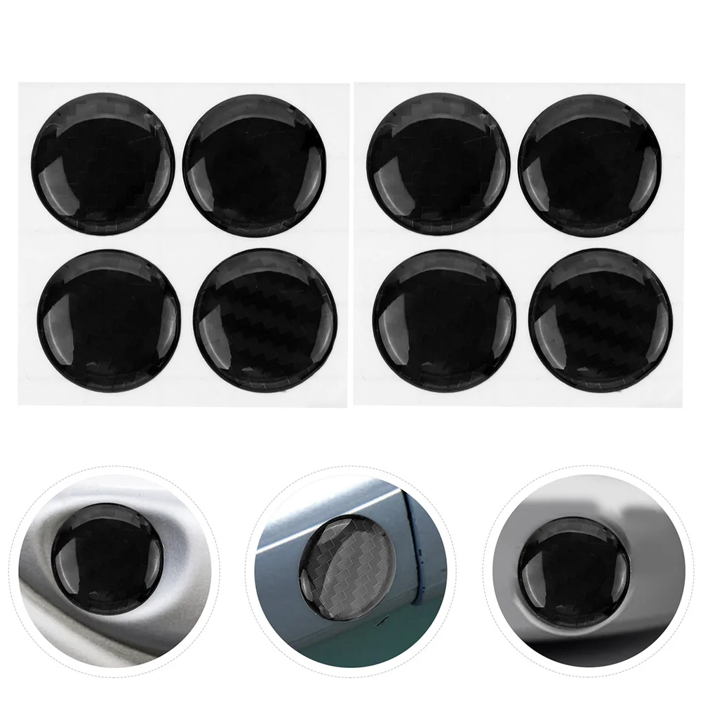 

12Pcs Car Door Lock Cover Protectors Keyhole Decoration Stickers Waterproof Dustproof Scratch Resistant Universal