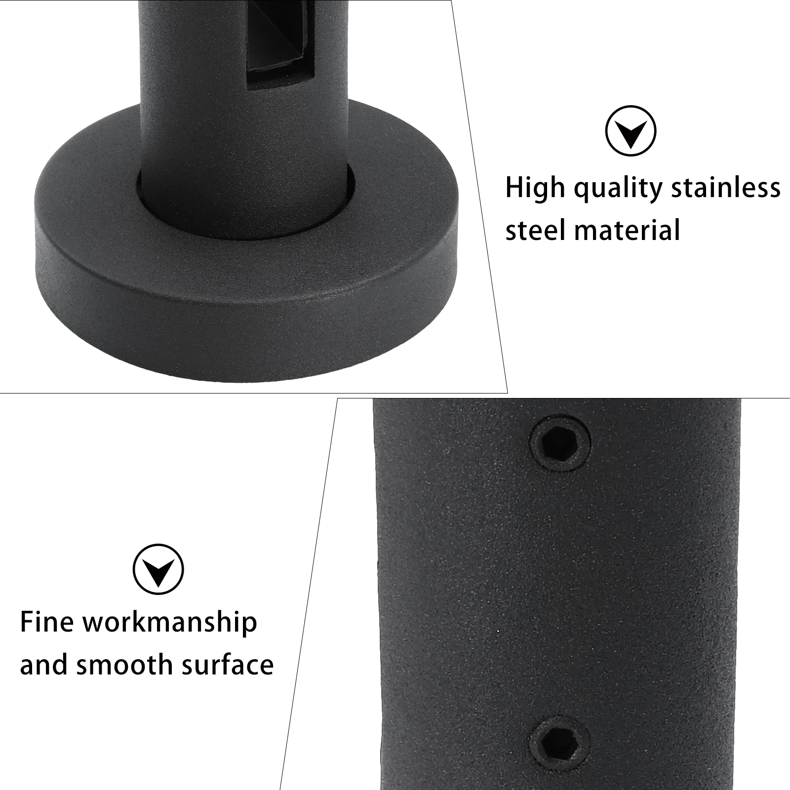 

1pc 304 Stainless Steel Glass Fixing Clips Sturdy Holders For Stair Accessories Brackets Railings Durable Non-Slip Glass Clamps