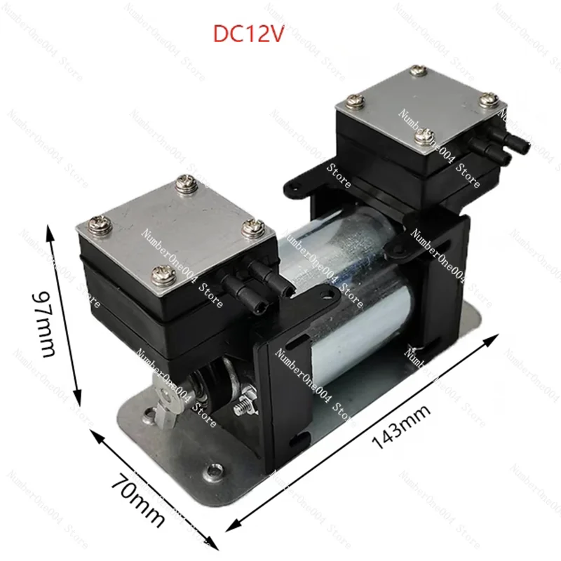 

High Positive and Negative Pressure Oil-Free Vacuum Pump 12V220V Silent Micro Vacuum Electric Suction and Air Pump