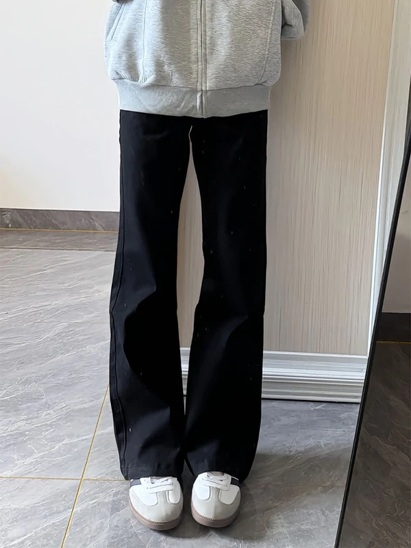 

Cleanfit Bla Knife Slim Fit Jeans Men's Autumn Straight Leg Lengthening Leg Effectiven Bell Bot