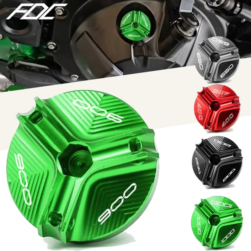 For Kawasaki Z900 RS Z650 Z800 Z400 Z1000 SX Z1000R versy 650 1000 Ninja vulcans 650 Motorcycle Engine Plug Cap Oil Filler Cover