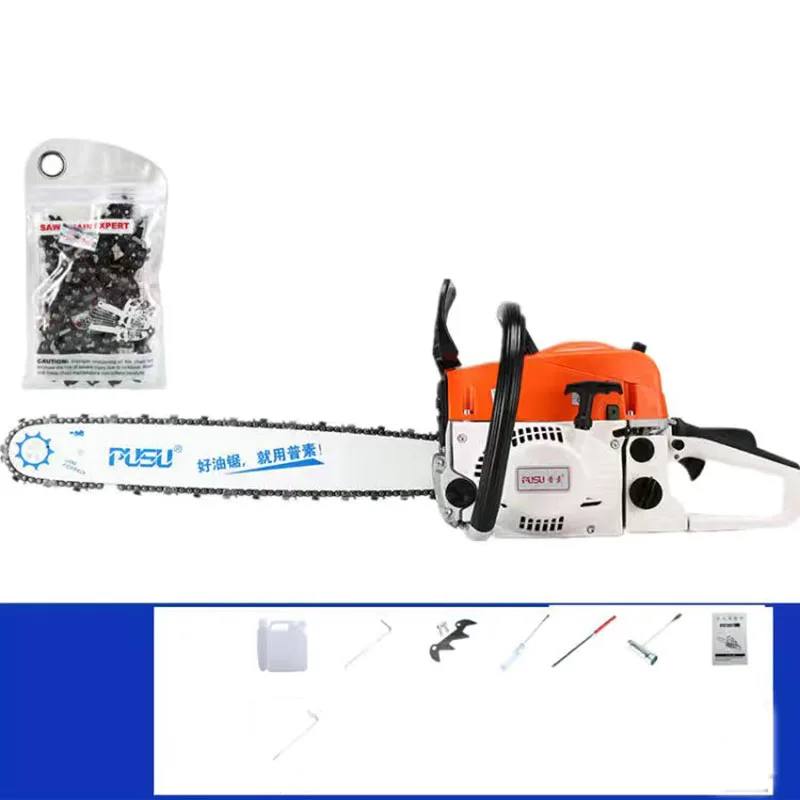 8500W Chainsaw เข้าสู่ระบบ Saw High-Power แบบพกพาเลื่อยโซ่20นิ้วโซ่เลื่อยเบนซิน Saw เข้าสู่ระบบ Multi-ฟังก์ชั่น
