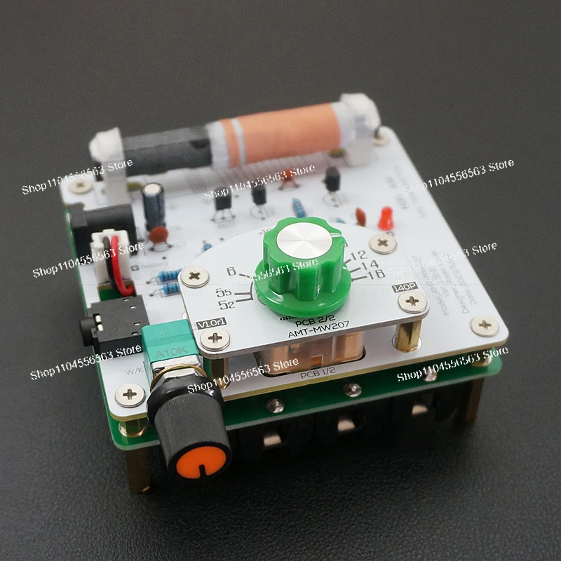 Specially Tested Mineral Radio Motherboard, AM Medium Wave Modulation Transmitter DIY Circuit Board