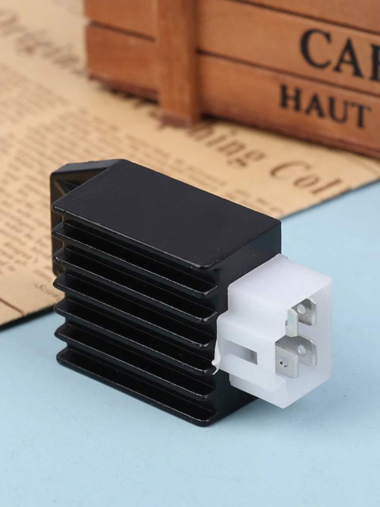 AliExpress NONE 【M】For GY6 50-125CC 4Pin 12V Motorcycle Half Wave Ignition Voltage Regulator Rectifier For Scooter ATV Fatbike Dirt Pit Bike