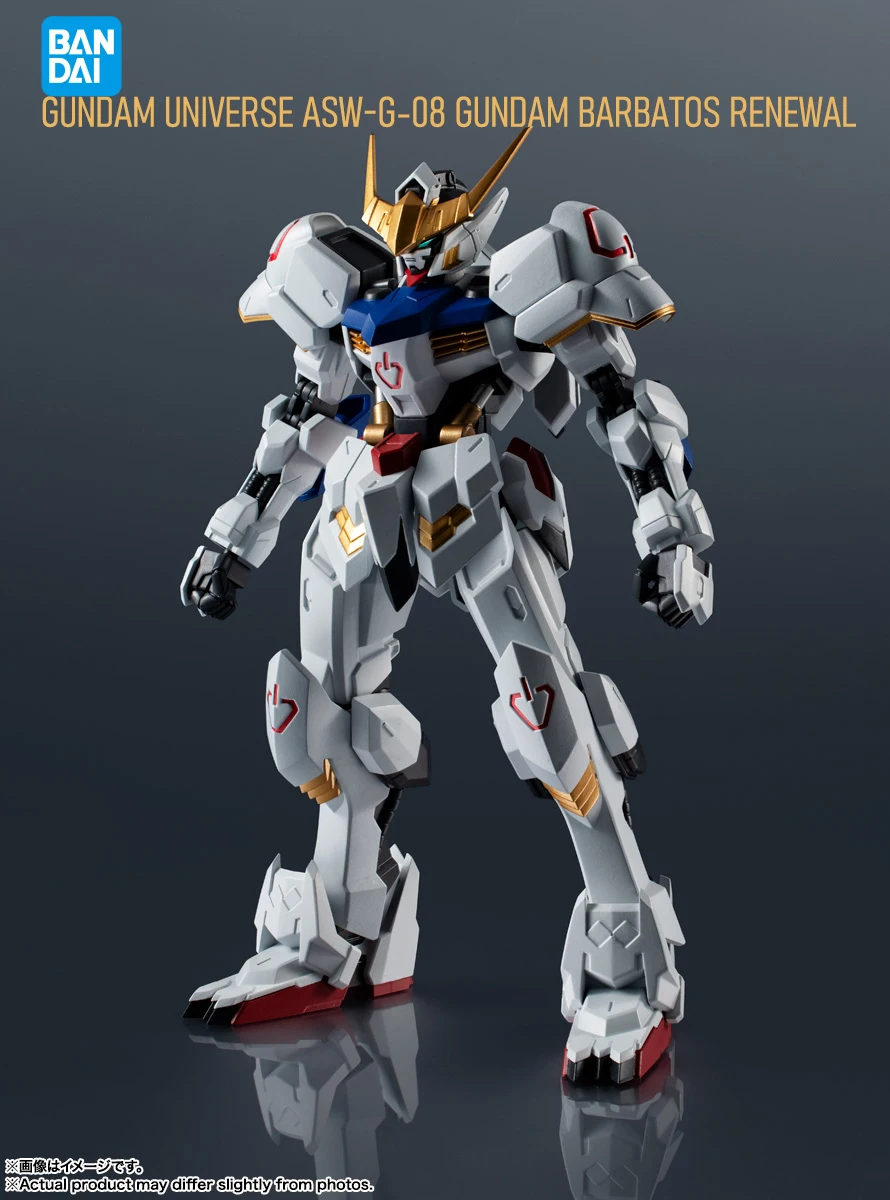 

Bandai Официально лицензированная Коллекционная модель GUNDAM UNIVERSE ASW-G-08 GUNDAM BARBATOS RENEWAL премиум-класса в подарок