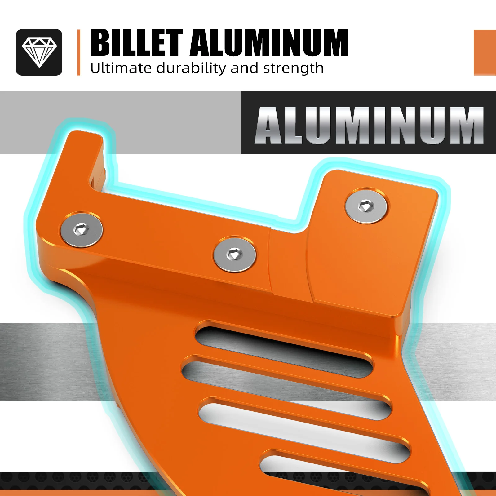 Para KTM EXC 300 EXC 250 SXF 450 2004-2022 protector de disco de freno trasero SX SXF XC XCF XCW EXC EXCF TPI seis días 125 250 300 350 450 500