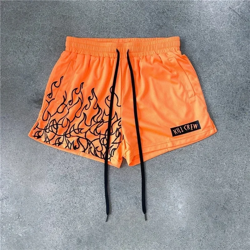 2024 Summer American Shorts Men\'s Three Points But Knee Sports shorts College Boys Everything on Breathable Quick Dry Shorts