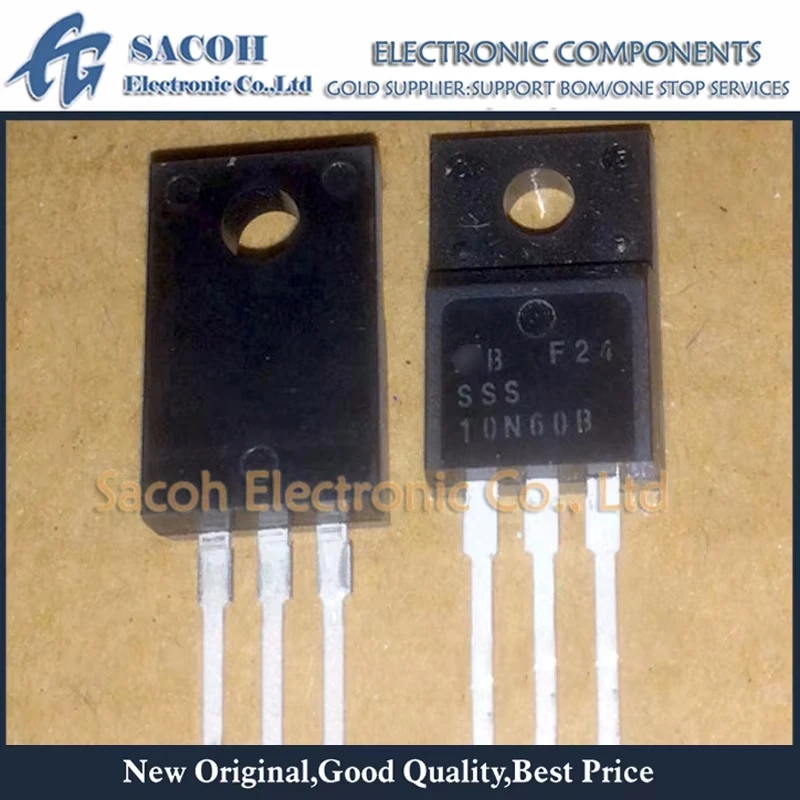 

New Original 10Pcs/Lot SSS10N60B TO-220F 10A 600V Power Field Effect Transistor In Stock