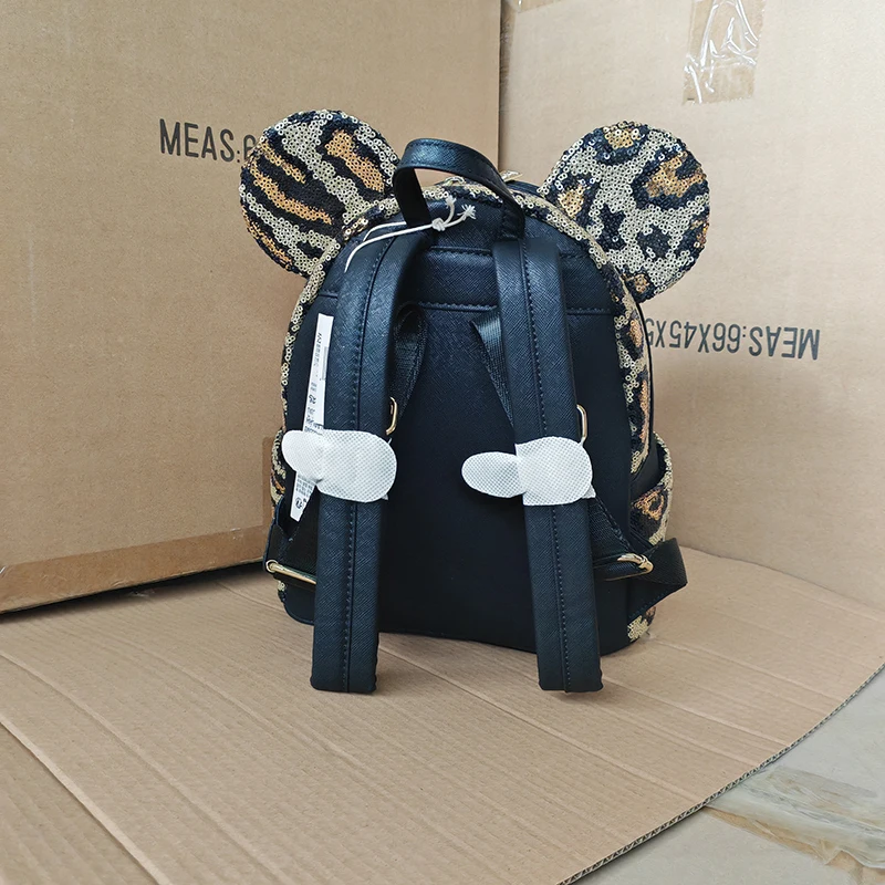 2025 جديد حار Loungefly ميكي ميني حقيبة ظهر صغيرة للفتيات حقيبة كتف لطيف المدرسة الابتدائية في الهواء الطلق الترفيه هدية للفتيات