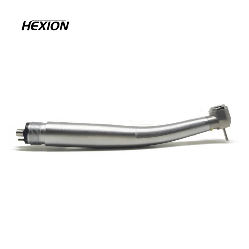 HEXION Dental LED High Speed Handpiece  Air Turbine E-generator Push Button Triple Three Water Spray 4holes 2holes