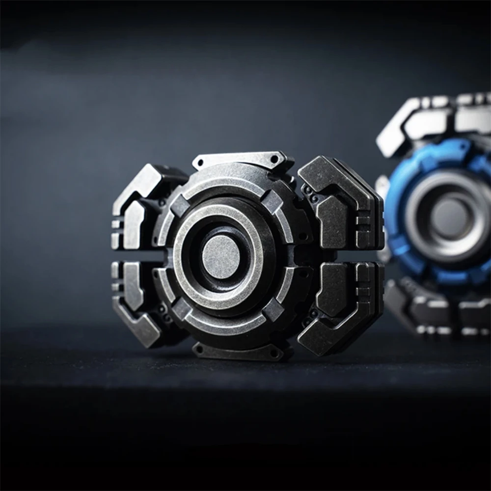McGee Nuclear Explosion EDC Fidget Spinner Titanium Alloy Anti Stress Toys ADHD Anxiety Relief Sensory Focus Fidgeting Toys