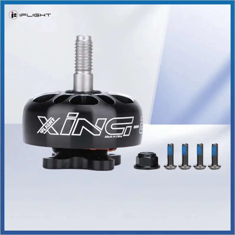 

IFlight XING-E Pro 2306 1700KV 2450KV 2-6S Brushless Motor W/ 4mm titanium alloy shaft 5-6inch propeller for FPV Racing Drone