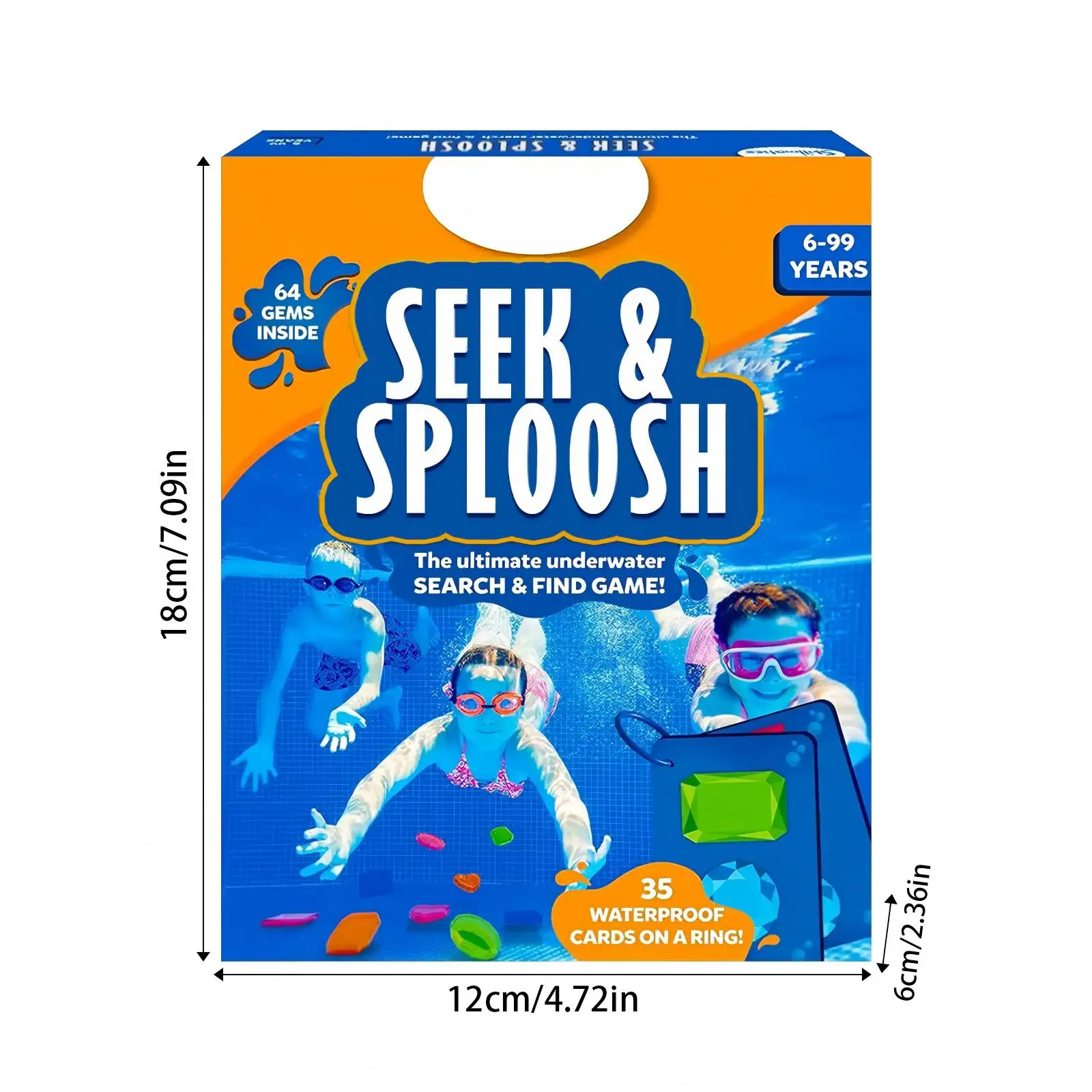 Set di gioielli da immersione subacquea per piscina dei bambini_voghion.com