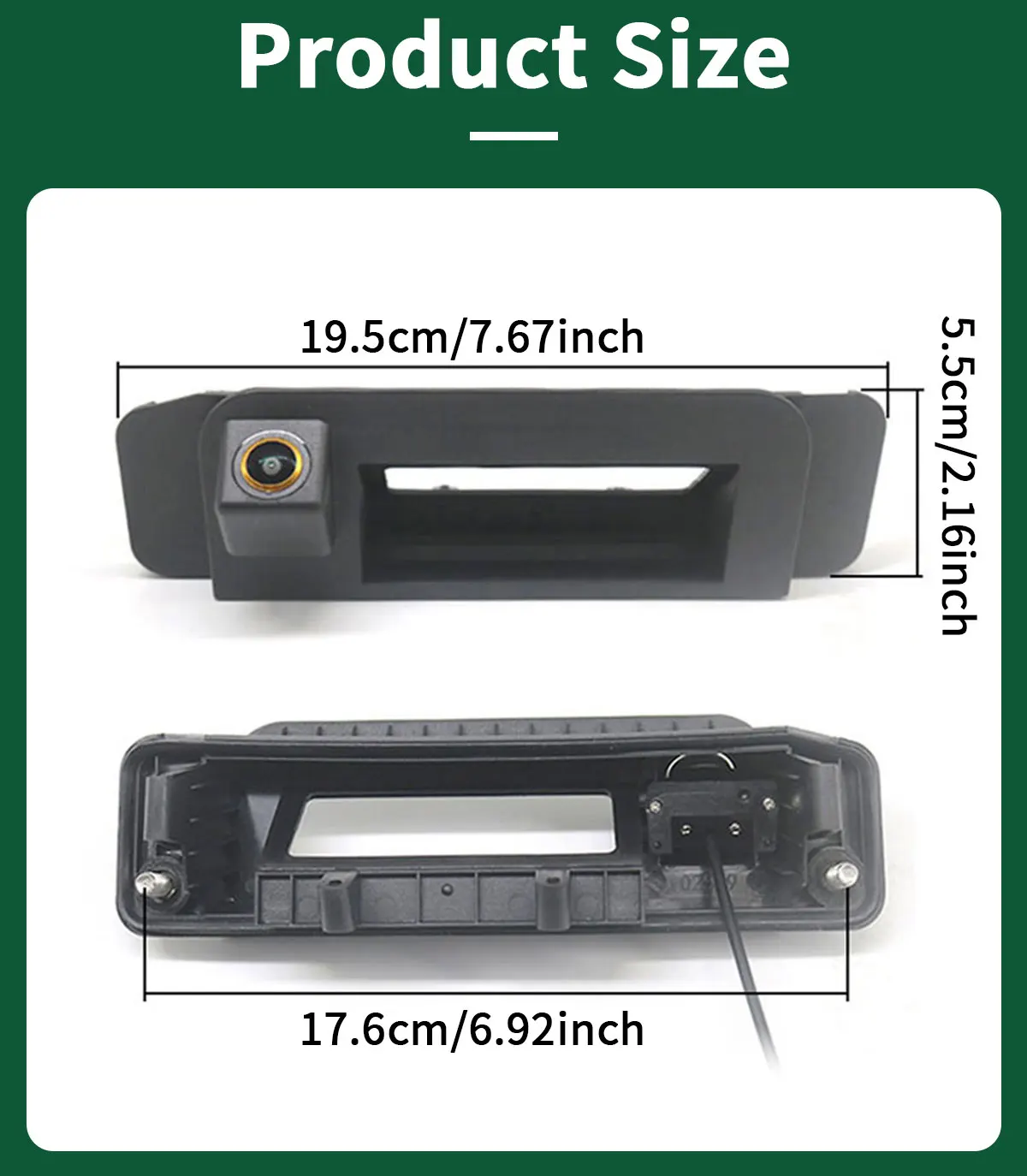 AHD 1080P Auto Reverse Stamm Griff Kamera Für Mercedes Benz CLA Klasse C117 CLA180 CLA200 CLA220 CLA250 CLA45 AMG 2013 ~ 2018 – Detail 8