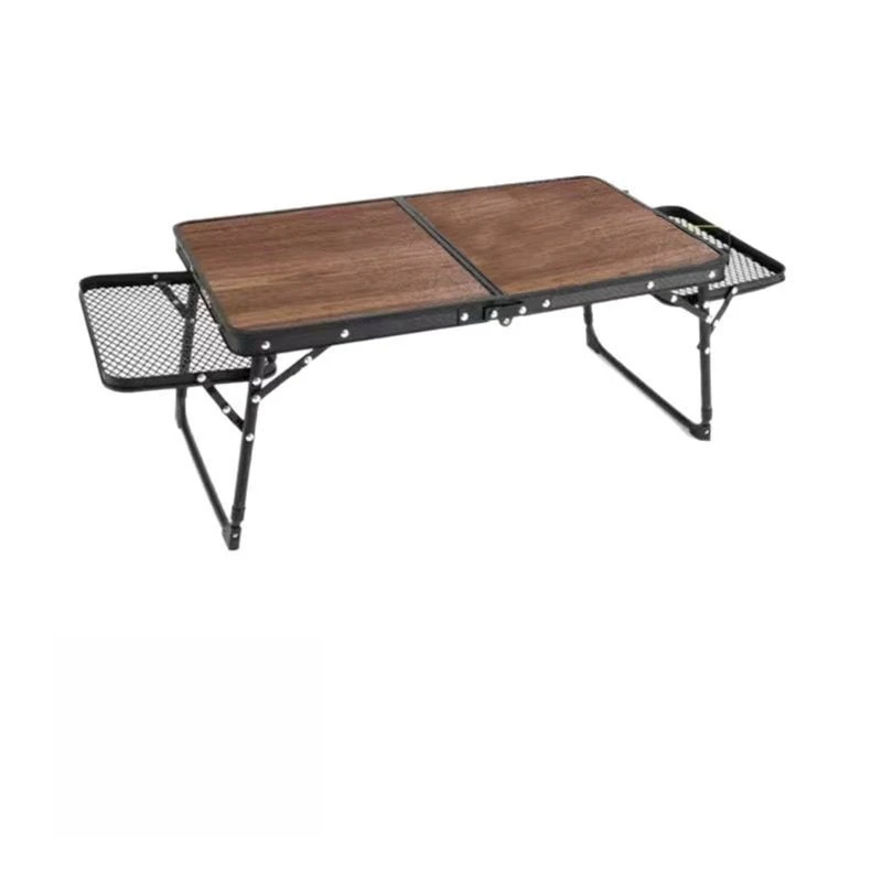 

Outdoor lifting folding table, portable picnic iron mesh table, camping aluminum alloy barbecue table
