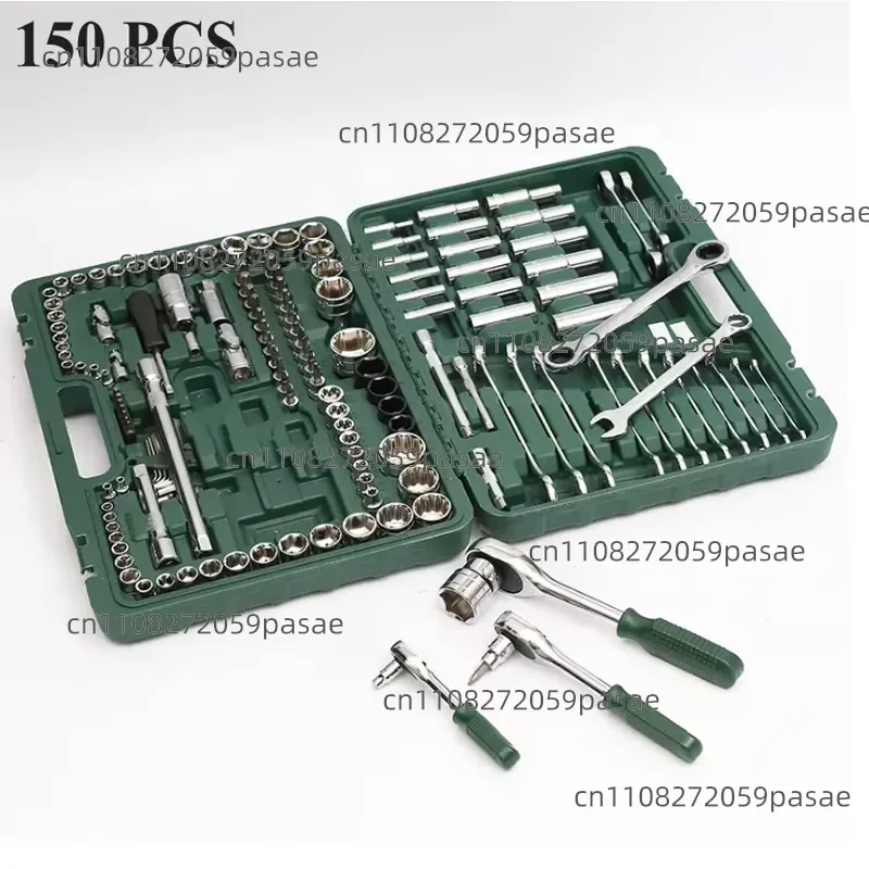 Multifunctional Hand Hardware Tools 53pcs 78pcs 80pcs 150PCS Socket Ratchet Wrench Set for Car Repair