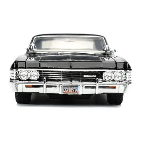 Jada 1:24 1967 Chevrolet Impala SS Sport Sedan Högsimulering Diecast Metalllegering Modellbil CHEVY Leksaker För Barn Presentsamling 10 best sales Chevy-leksak - №6