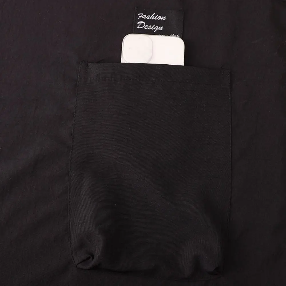 

Fashion Waterproof Apron Oilproof Sleeveless Barber Apron Anti-fouling Kitchen Smock