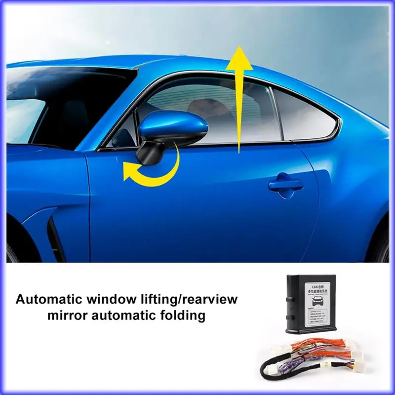 

A82E-For Subaru BRZ Toyota GR86 2021-2024 Automatic Window-Lifting Closer Rearview Mirror Deploy Folds Controller