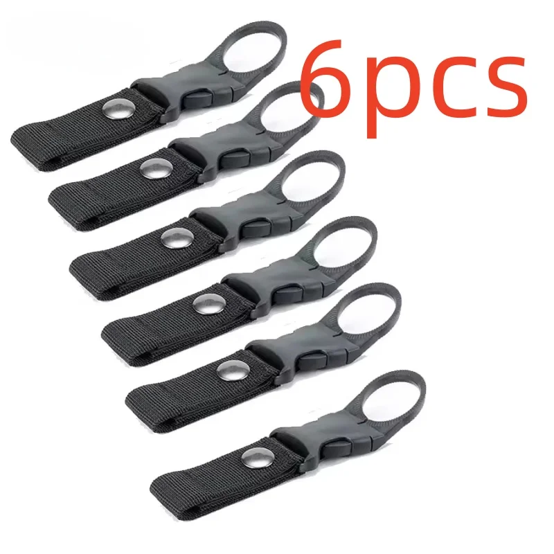 Gesphaken Waterfleshouder Clip Klimkarabijnhaak Riem Rugzakhaak Haken Waterfles Nylon Webbing Multifunctioneel Wate