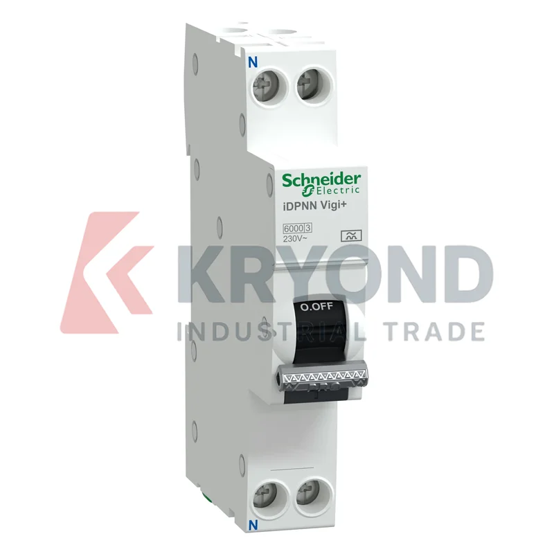 Schneider Pro IDPN a IDPN N Vigi ELE RCBO Residual Current Circuit Breaker Industrial Din Rail 1P+N C Curve 6A 10A 16A 20A 25A 3